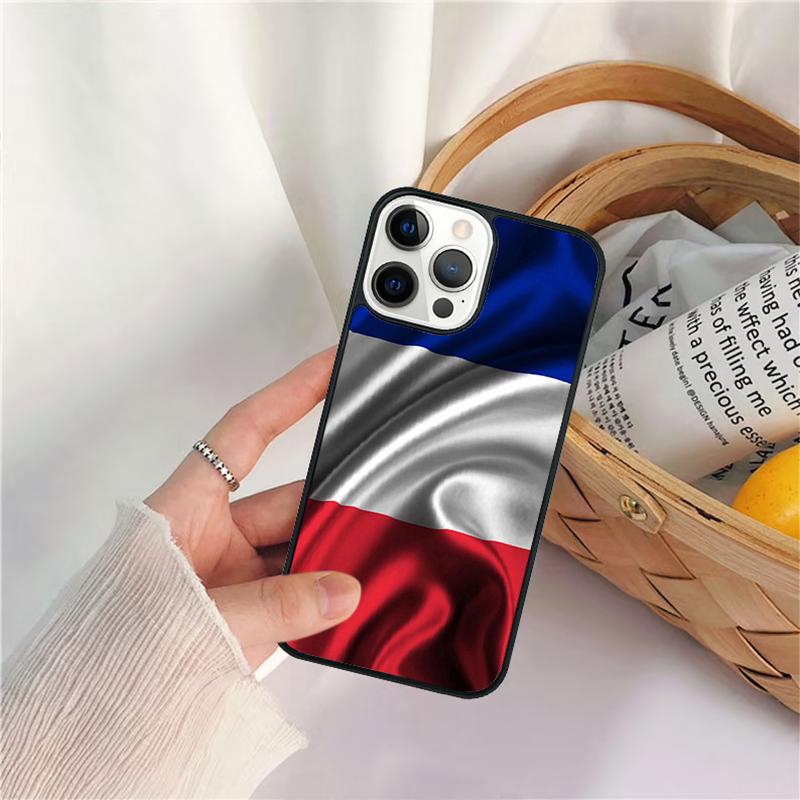 France National Flag Celular Mobile Smartphone Cases For iPhone 17 Air 16e 15 14 12 13 11 Pro MAX Plus Coque Fundas