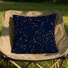 mysterious constellation pattern Cushion Cover Soft Reversible  Durable Pillow Cover for Home  Car Daily Comfort