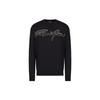 SS23 Logo Embroidered Pullover Long Sleeve Sweater Men Sweater Navy-Blue 3R1MXN-1MEYZ-0920