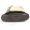 Hermes Equi Pouch Flap Bag Clutch Bag Leather/Canvas Beige/Brown