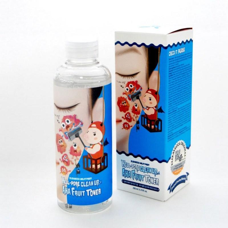 Elizavecca Milky Piggy Hell Clean Up Fruits Toner, 200ml, 1 pcs