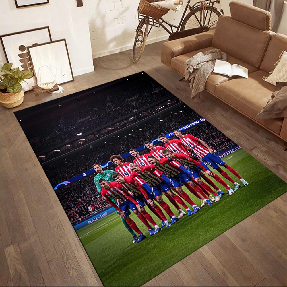 Atletico Madrid Carpet Suitable For Foyer Decorate Room Dormitory Game Room Antislip Rug Anime Office Decor Perfect Gift For Womenmen