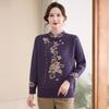 Women's Cheongsam Collar Warm Velvet Sweater