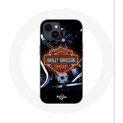 Hülle für iPhone 14 - Harley Davidson - Logo - Weich - Schwarz - Unisex