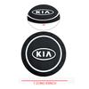 2Pcs Car Interior Silicone Coasters Non-slip Cup Holder Mat For KIA KN Sportage RIO Ceed Picanto Pegas Sorento Niro Cerato K5 K3 ulsap11