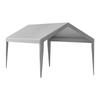 Carport Replacement Canopy Cover 6100 x 3040 mm Garage Top Tent Shelter Tarp Heavy-Duty Waterproof & UV Protected, Easy Installation with Ball