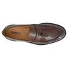 Roamers Mens Tassel Leather Saddle Loafers