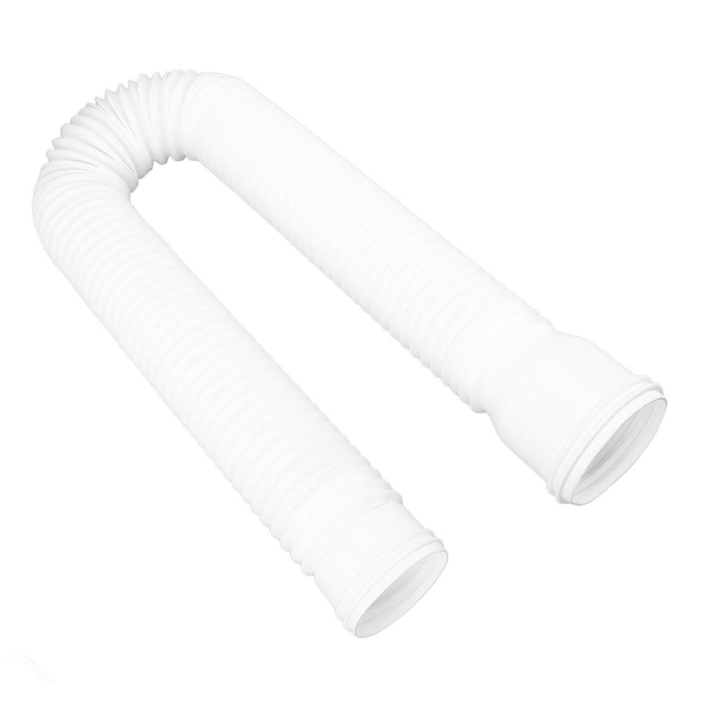 Screws Included Extendable Drain Away Extender PE Downspout Diverter  Garden белый