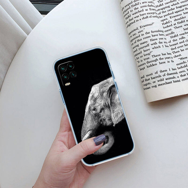 MH8 Animal Elephant Case for Motorola E7 G6 G7 G8 G9 Plus Power Play G10 G20 G04 E30 E40 E22 E20 E13 E15 G22 G23 G05 G75 G35 G55