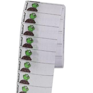 100/200Pcs Washable Iron On Name Labels+1pc Free Pen Bee Pattern Labels For Clothes Garment Tags Clothing Label For Child DIY