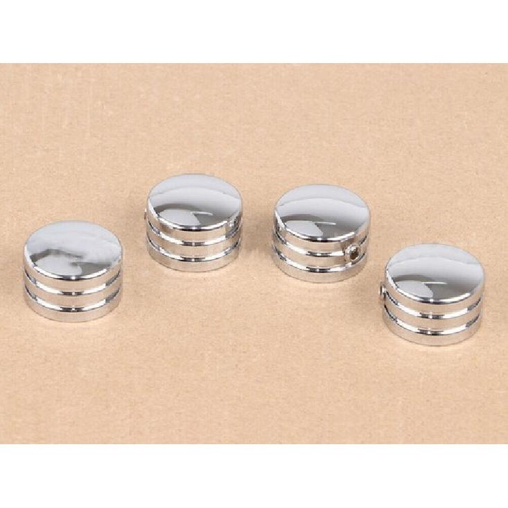 4pcs Head Bolt Covers For Harley Road King Sportster XL 1986-2017 Twin Cam 99-17