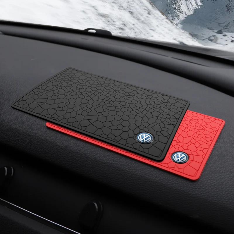 2025 Hot PVC Car Non Slip Mat Dashboard Phone Anti Slip Gel Pad For Volkswagen CC R-Line Touran Golf Tiguan Beetle GTI Arteon R