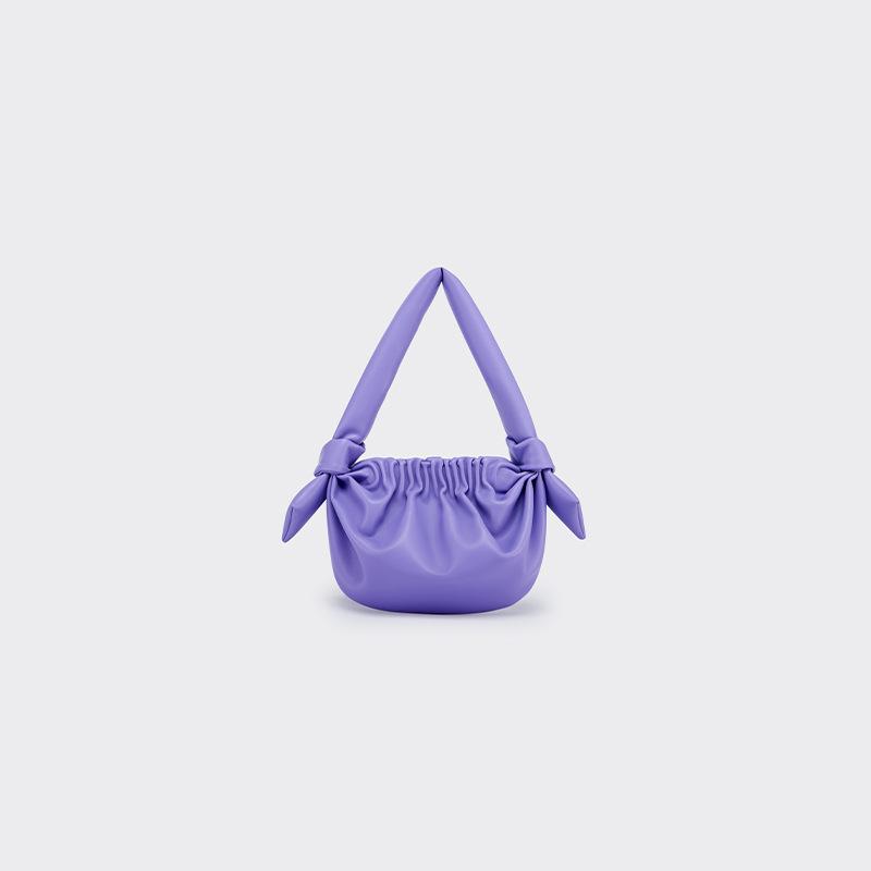 

Cloud-shaped Leather Bow Design Underarm Bag, Versatile Handbag, Versatile Leather Pleated Single-shoulder Bag No specification