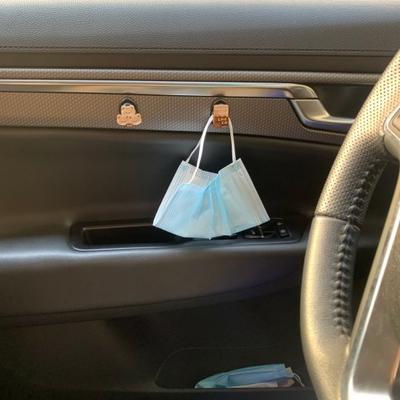 Schöner Auto-Innen-Organizer-Haken, rutschfest, abnehmbar, dekorativ
