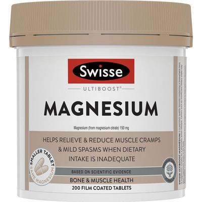 Swisse Magnésium 200 Comprimés