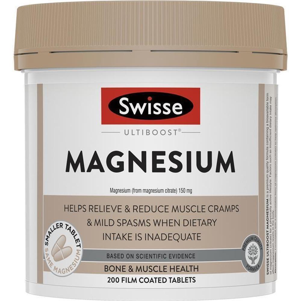 Swisse Magnesium 200 Tablets