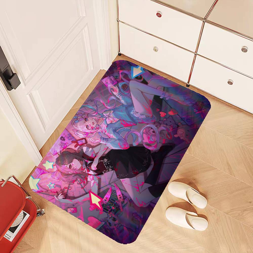 ADV games Needy Girl Overdose comics Bathroom Mat Kids Room Bedroom Decoration Balcony Anti-Slip Doormat Living Room Welcome Rug