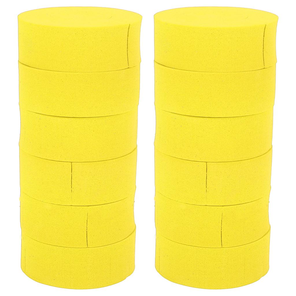 12pcs C Shape Sponge Hair Curlers Hair Styling Curlers Heatless Curlers for Home Hotel Beauty