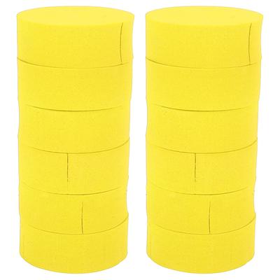 12pcs C Shape Sponge Hair Curlers Hair Styling Curlers Heatless Curlers for Home Hotel Beauty