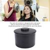 Neck Strips Dispenser Barber Neck Paper Roll Holder Disposable Scarf Paper Container for Hair Salon Black