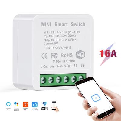 Smart Switch Smart Switch White 16A 42x42x21mm DIY