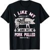 Funny Pork Rub Graphic T Shirts BBQ Barbecue Men Women Pure Cotton Humor Streetwear Tee Shirt Short Sleeve Unisex Loose Clothing