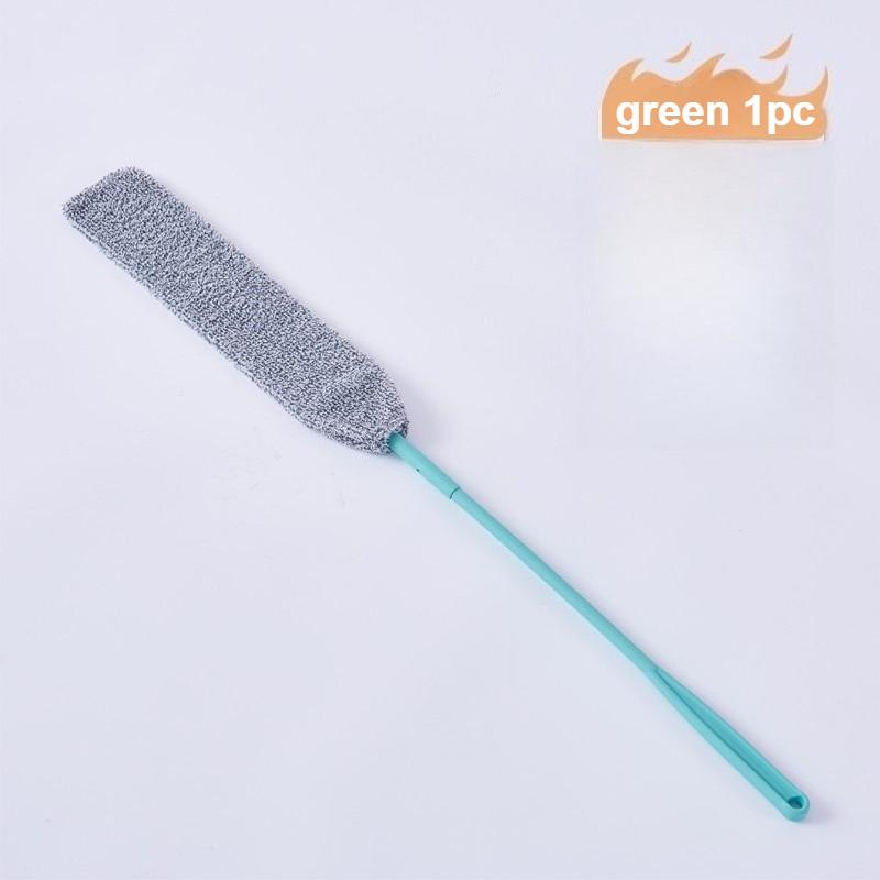 

1pc Upgraded Extendable Dust Cleaner - Ultra-Long Retractable, No-Trace Dust Balls, Flexible Soft Bristles for Under Furniture