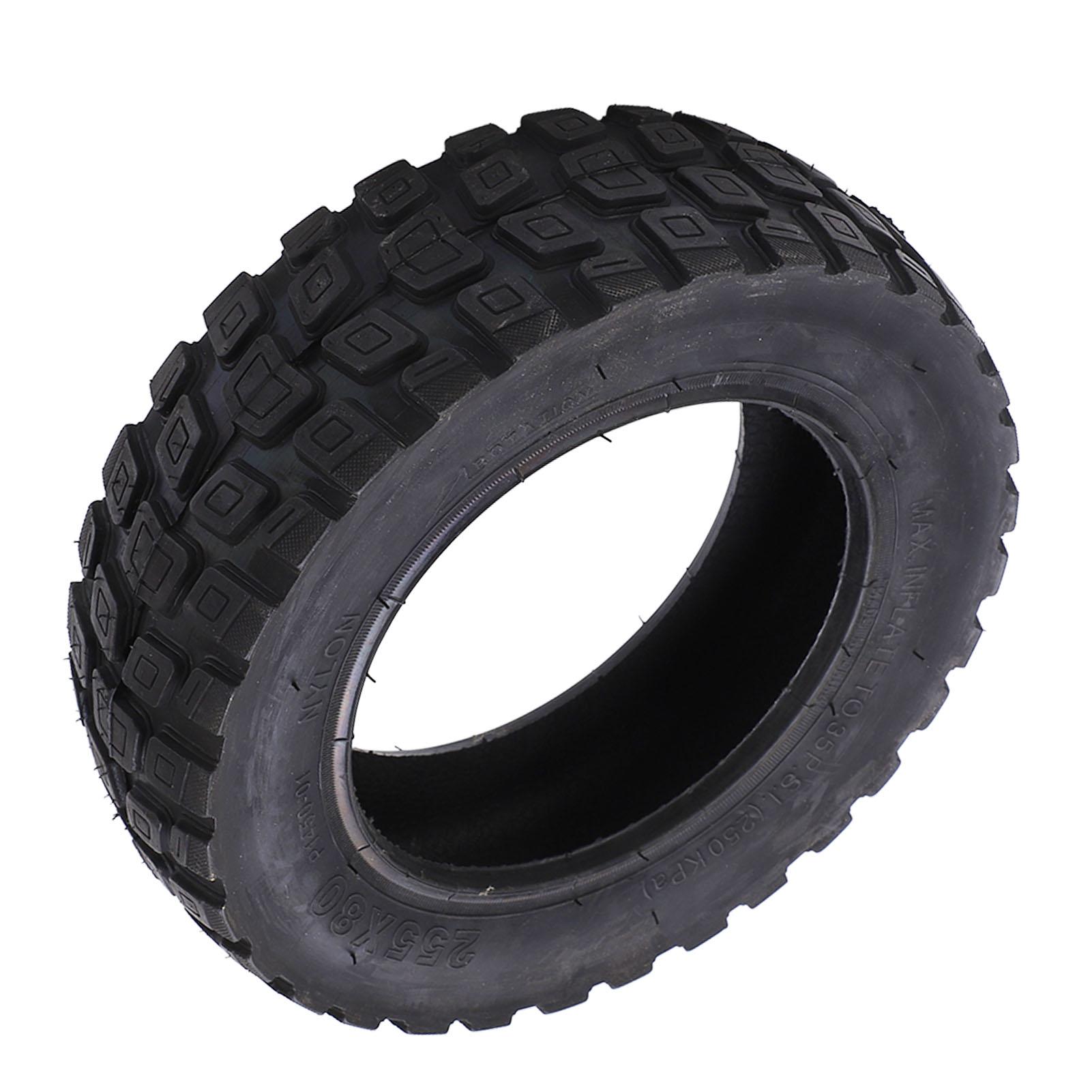 255x80 Шина для электросамоката Высококачественная резиновая шина Внедорожная шина для езды на открытом воздухе