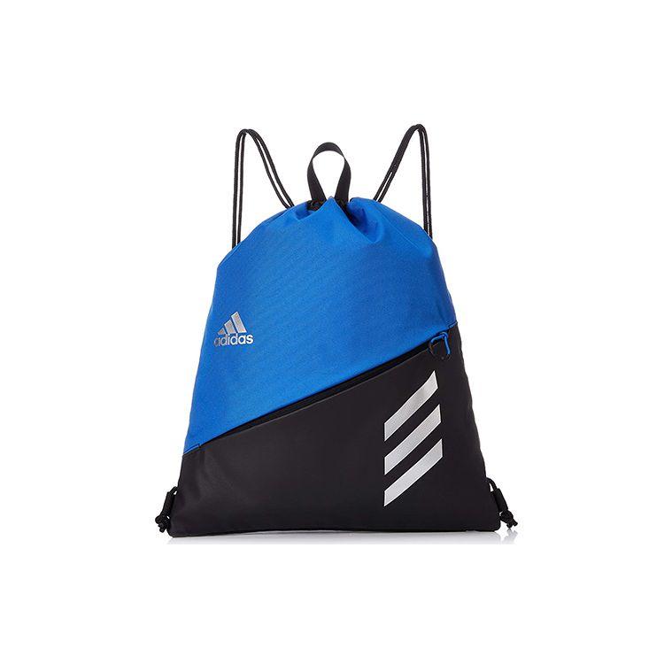 Adidas Sports Polyester Drawstring Backpack Unisex Backpacks Blue FK1569 Blue