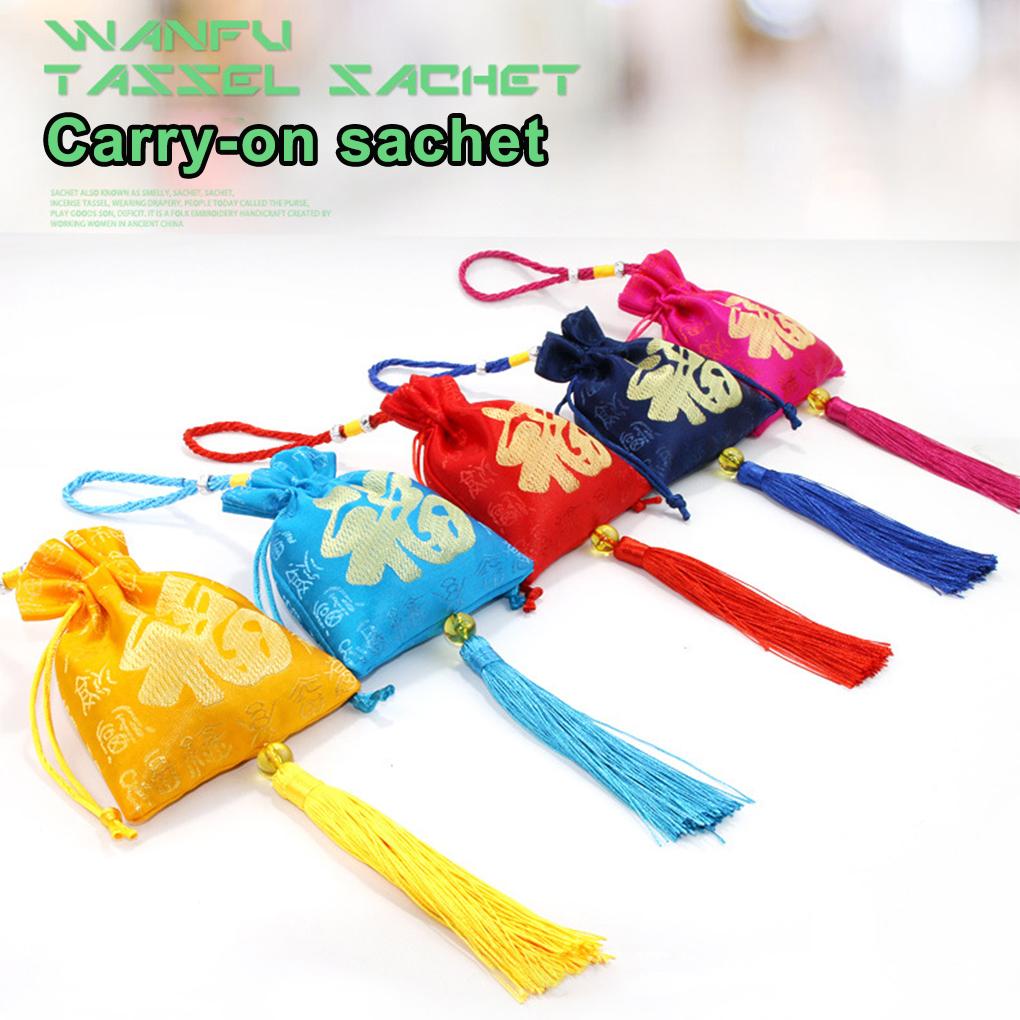 Drawstring Bags Embroidered Multifunctional Gift Bags Multi-color Pouches Packaging Cars Jewelries Pouch Wide Application
