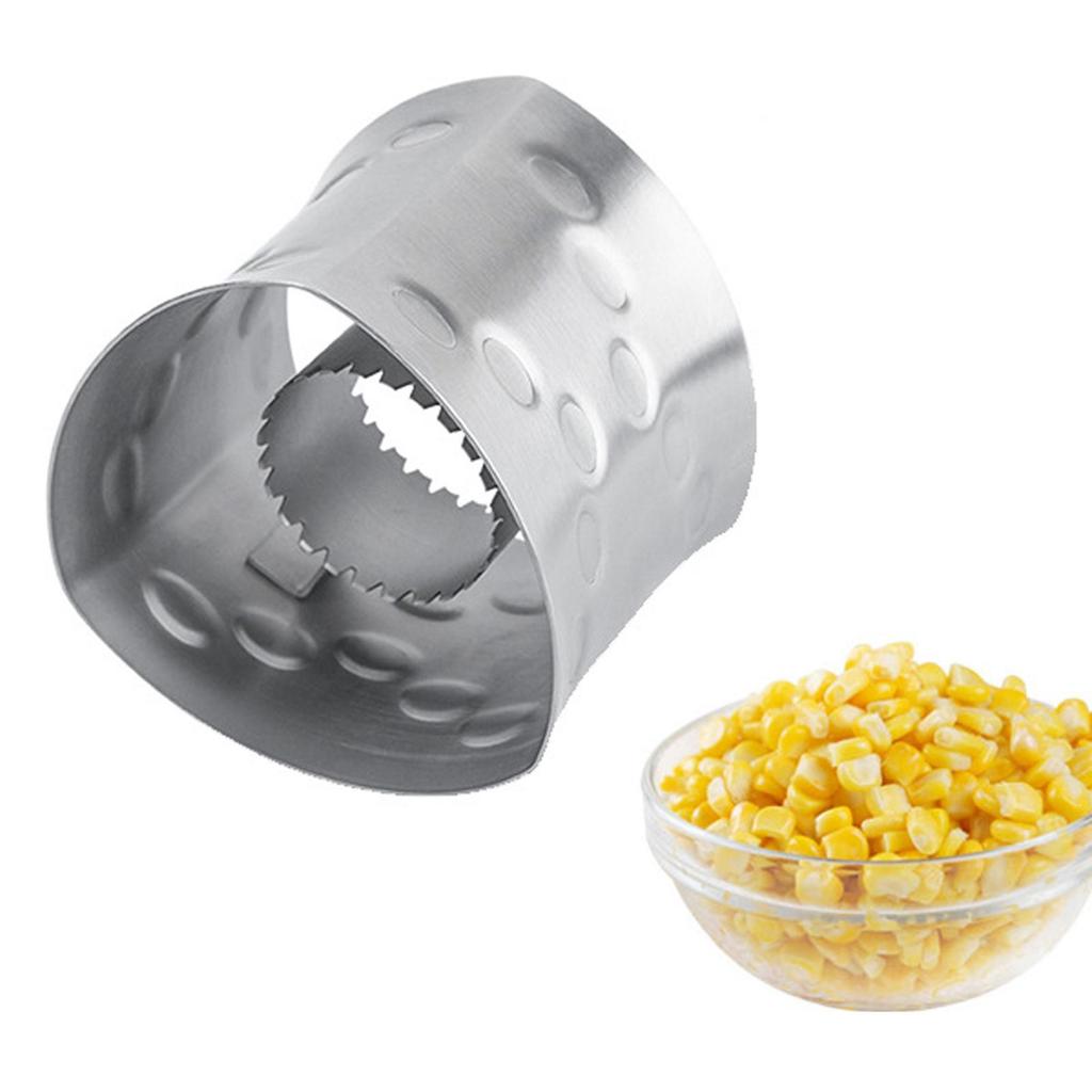 Corn Stripper Stripping Tool Easy to Use Comfortable Grip with Serrated Blade Resuable