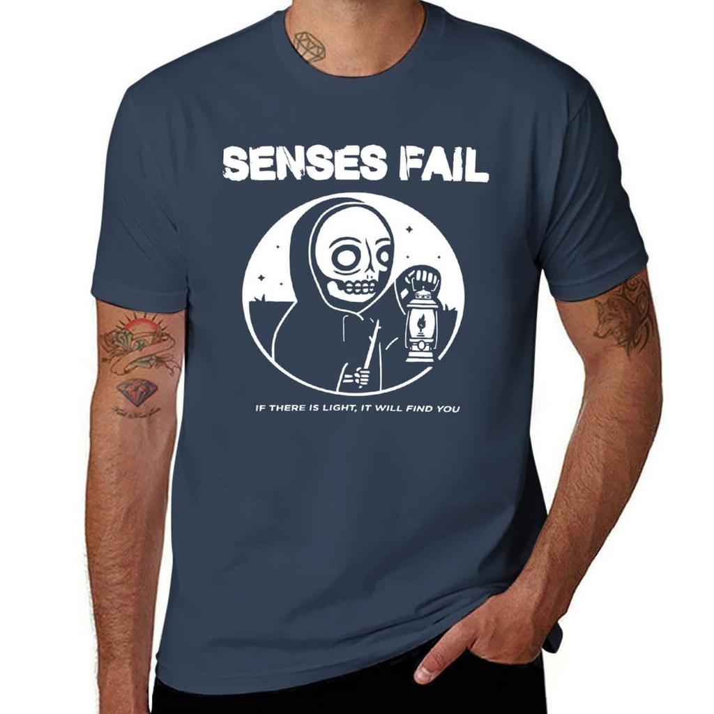 Senses Fail Tshirt Plus Size Outdoor Casual Top Tshirt