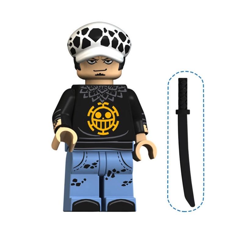 Set aus 15 One Piece Piraten-Bausteinen Chopper Luffy Zoro Robin Franky und mehr!