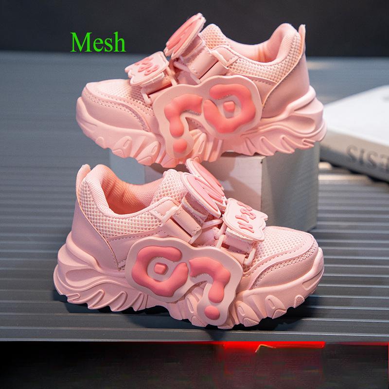 Nuevos Zapatos Deportivos Transpirables para Niños para Primavera y Otoño, Zapatos Antideslizantes Combinables para Niños y Niñas