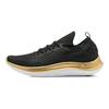 Under Armour Flow Velociti SE MtlCn Bequeme Schnürung Niedrig geschnittene Freizeit-Laufschuhe Herren Sneaker Schwarz Gold 3025712-001