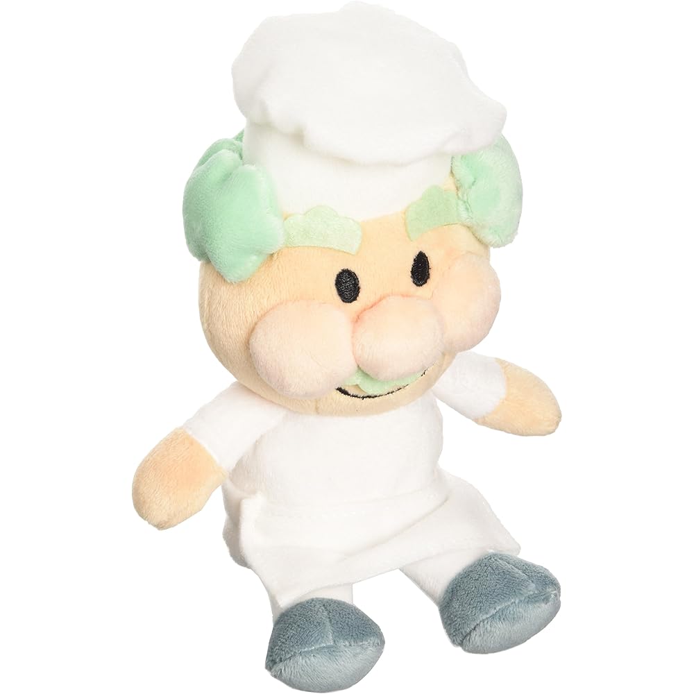Anpanman Plus Purichii Beans Soft Toy Jam Ojisan 20cm
