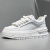 Herbst Leder atmungsaktiv bequem Plateau Freizeitschuhe zmd