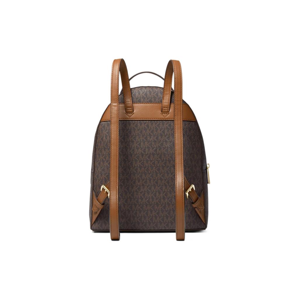 Michael Kors Mk Valerie Vintage Logo Print Canvas Backpack Women backpack Brown 30F2G9VB2B-BRN/ACORN