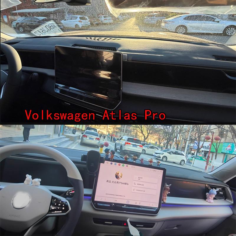 For 2025 Volkswagen Atlas Pro 450TSI Dashmat Dash Mat Dashboard Cover Instrument Panel Sunscreen Pad Ornaments