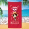 Popular Beach Towel Cartoon Animation Nautical King Bath Towel Microfiber Quick-Drying Towel