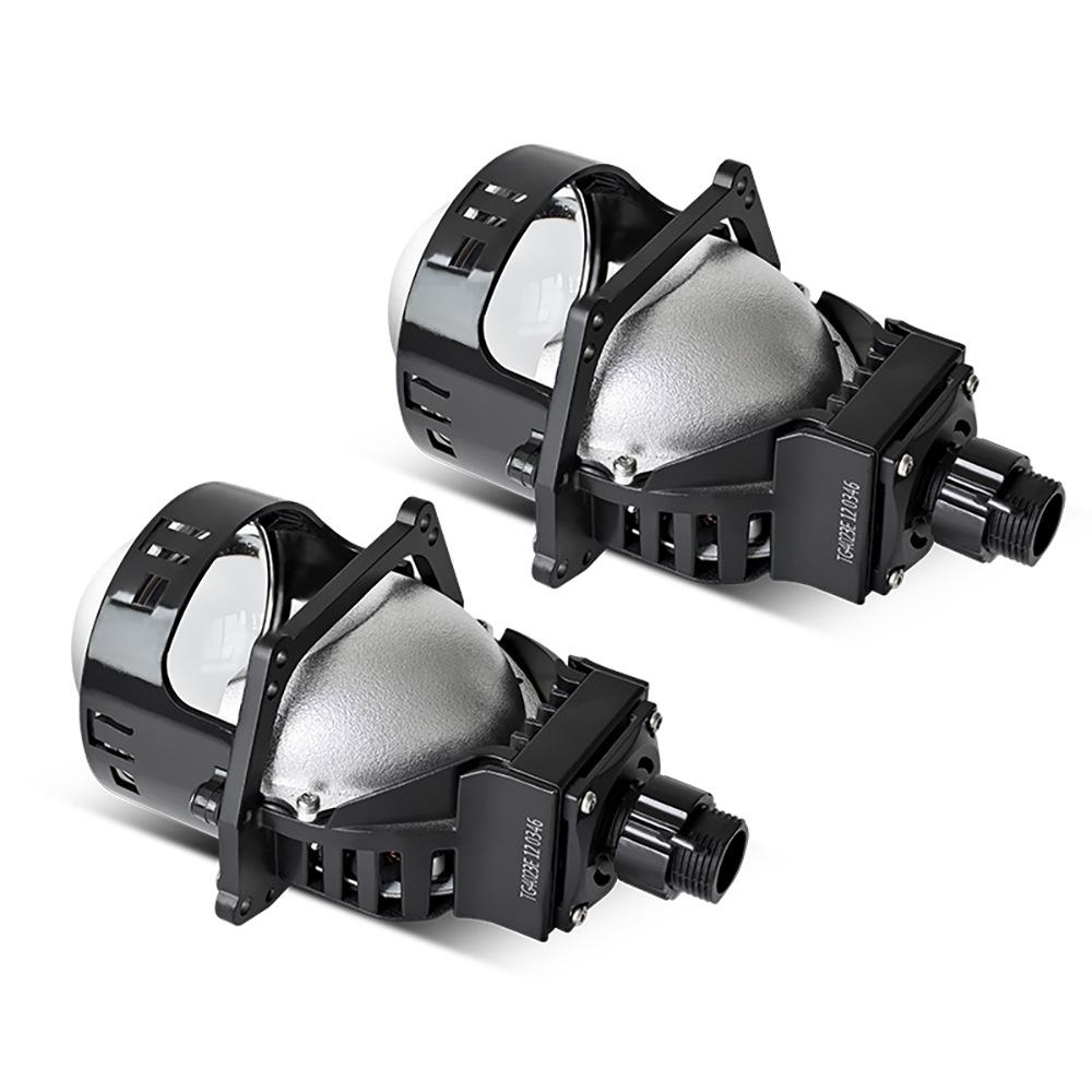 K5 Dobbeltlinse 3-tommers 2,5-tommers dobbel lampekopp 65 W kraftig LED-frontlykt til biler LED-frontlykt H4 H7 H11