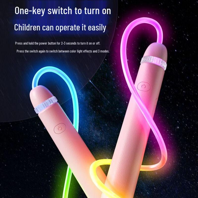 Colorful Luminous Jump Rope for Kids