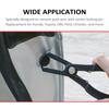 Push Pin Remover Tool, 80-Degree Angled Push Pin Pliers for Retainer & Anchor Removal Replacement