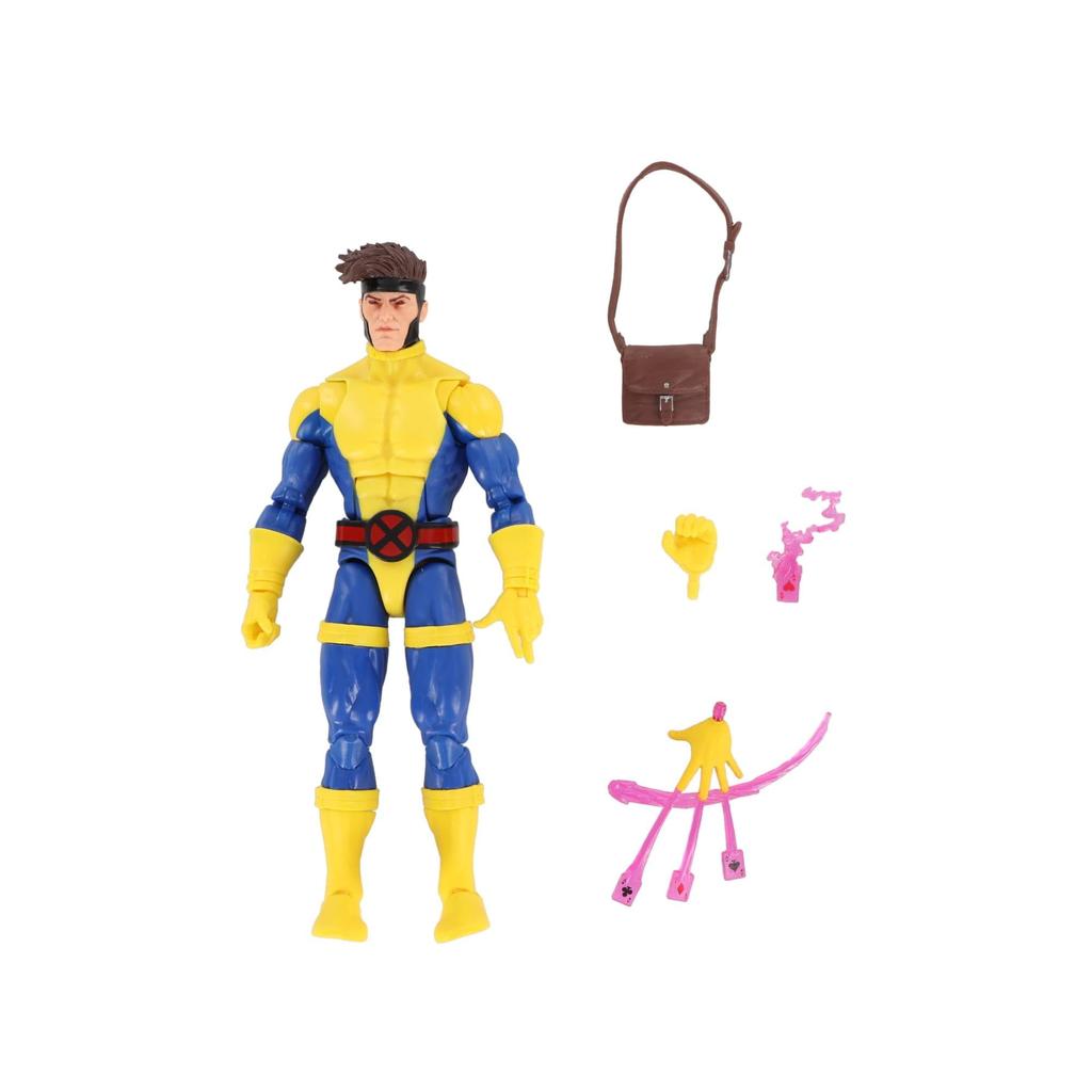 Marvel Legends Series Banshee Gambit Psylocke 60th Anniversary Action Figure Set & X-Men 6-inch