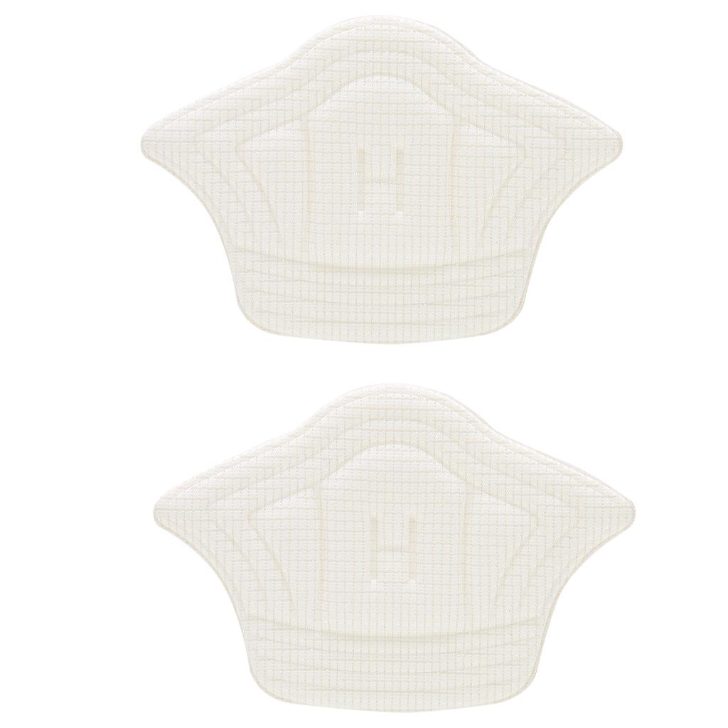 SelfAdhesive Heel Grips Liner NonSlip Shoe Heel Pads Foot Care Protector Grips Liners(Black )