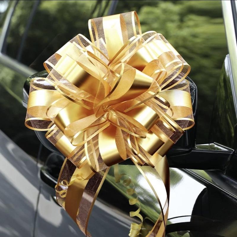 Butterfly Wedding Car Door Decoration - Festive Arrangement for Wedding Handles