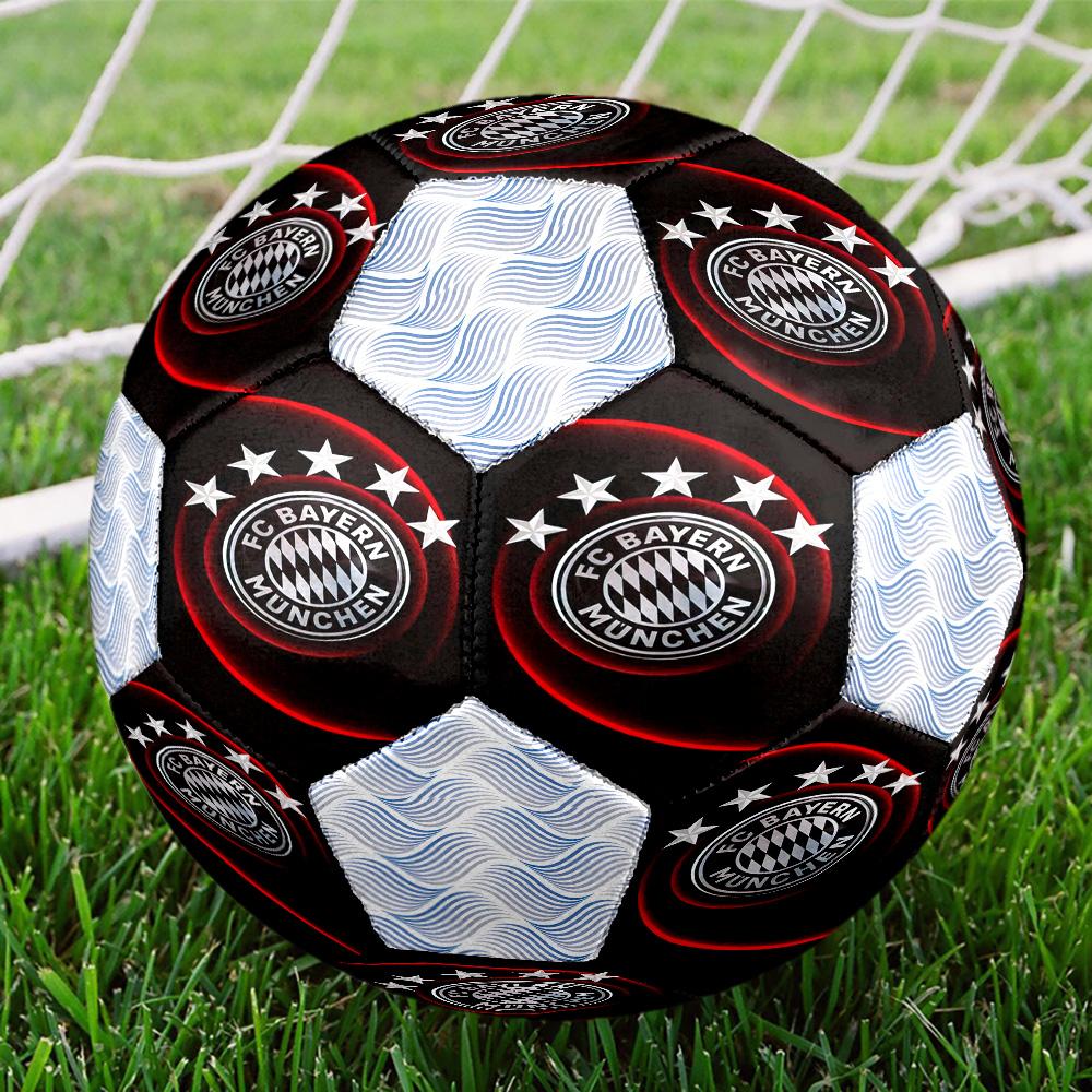 1pc German FC Bayern Munich Football Soccer Ball Size 5 Indoor Soccer Ball Fashion Colorful  Backyard Game -Great For Sports Fans Gift