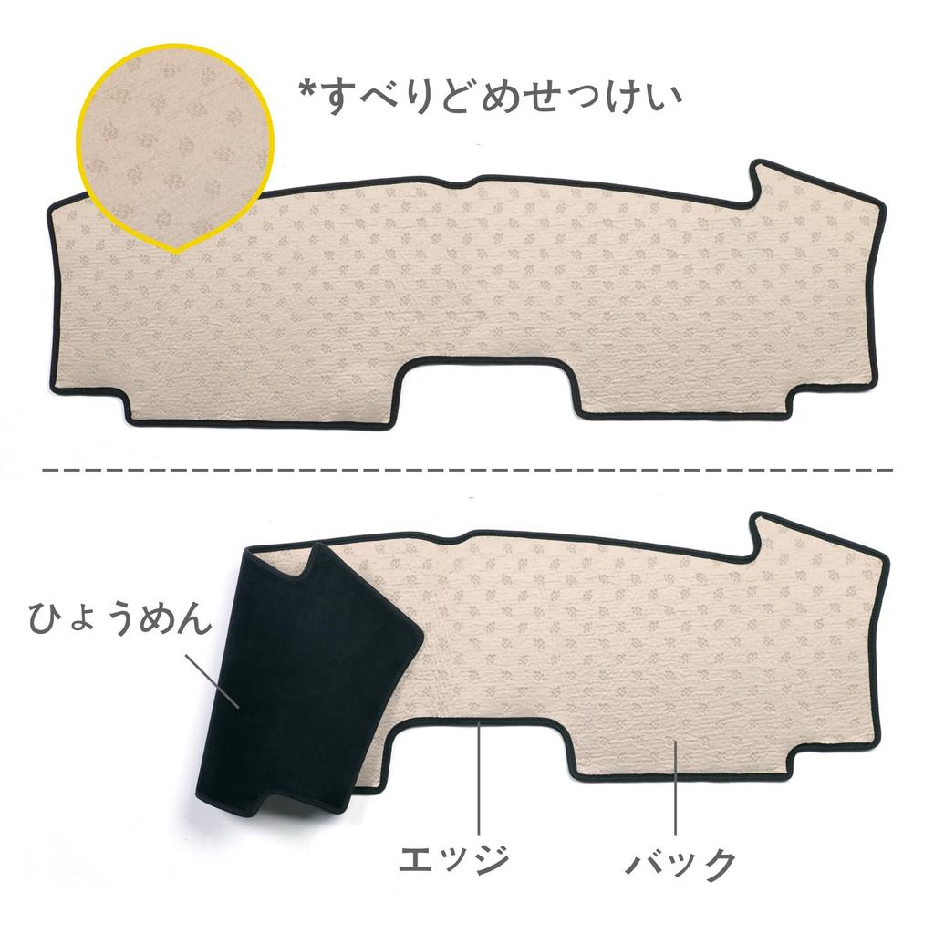 Universelle Honda N-BOX NBOX JF5/JF6 Armaturenbrettmatte Dash Mat Innenraum Sonnenschutz Armaturenbrettabdeckung UV-Schutzmatte Innenraumzubehör