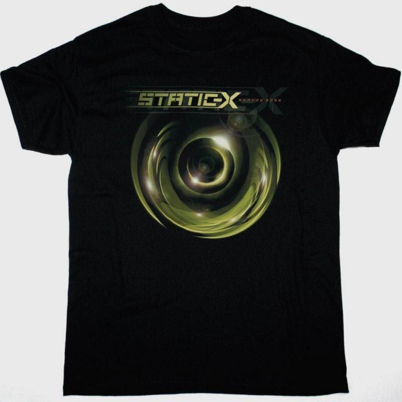 

Гурт STATIC-X SHADOW ZONE Бавовняна Чорна Футболка Всі Розміри Для Чоловіків TT159 Унісекс Футболка XL