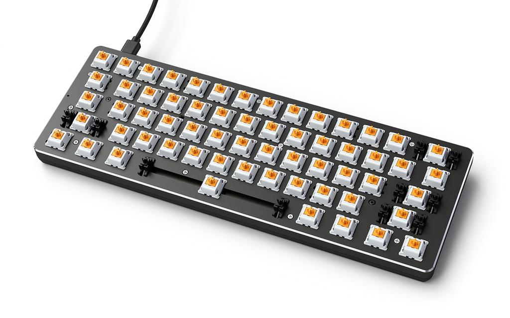 Glorious Panda Switch (Lubrication-Free Switch) - 36x Plate-Mounted 3-Pin Switches for Keyboards - Mechanical Keyboard Switches